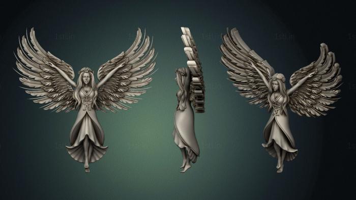 Angels (AN_0210) 3D model for CNC machine